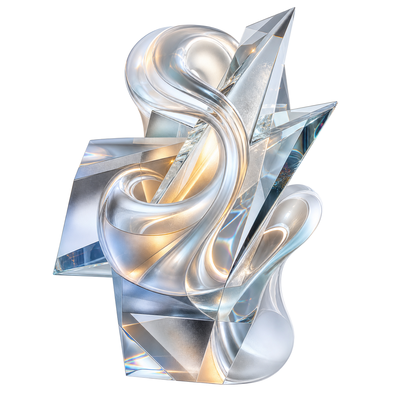 Escultura translúcida Ethereun