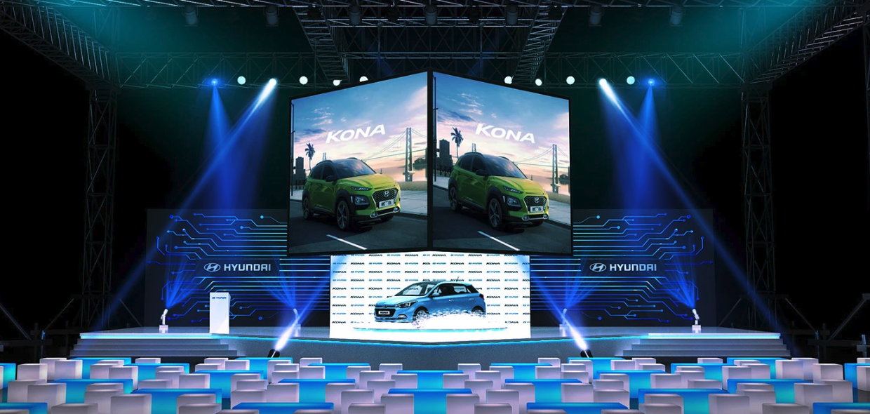 Painel de LED criativo de alta definição 3