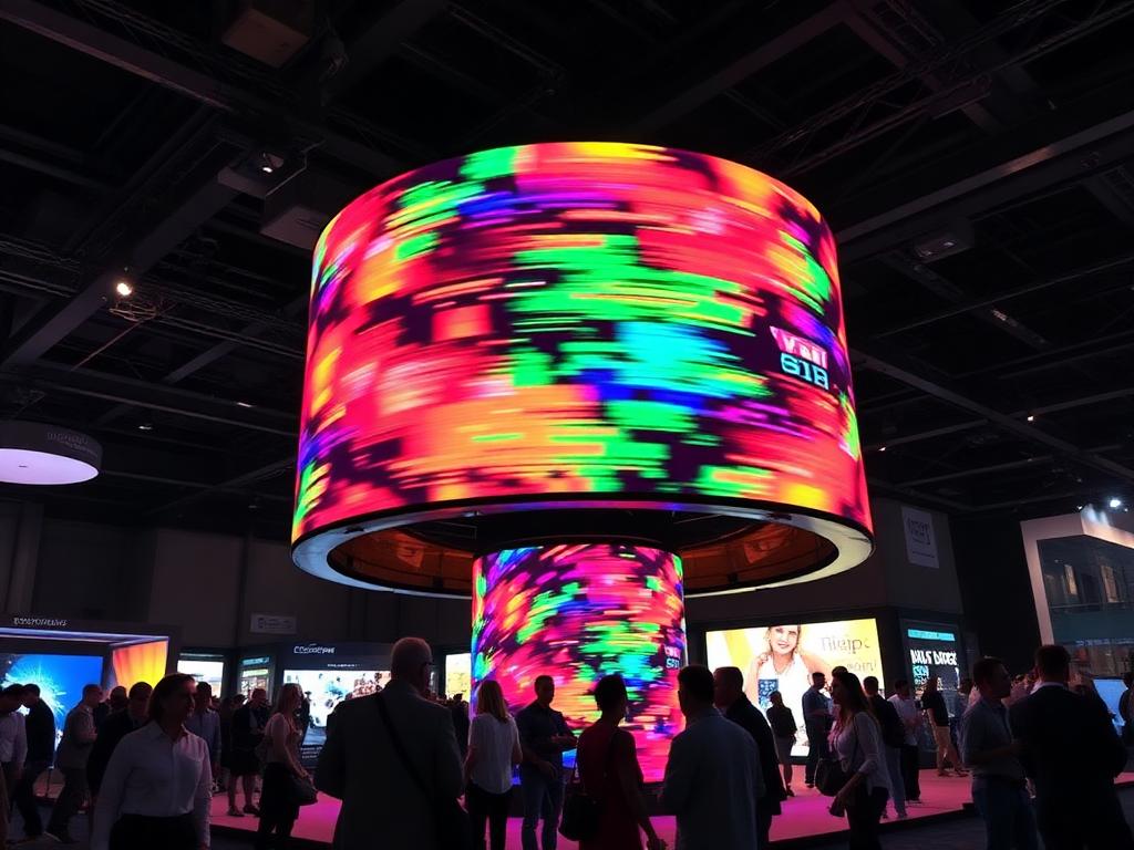 LED Giratório