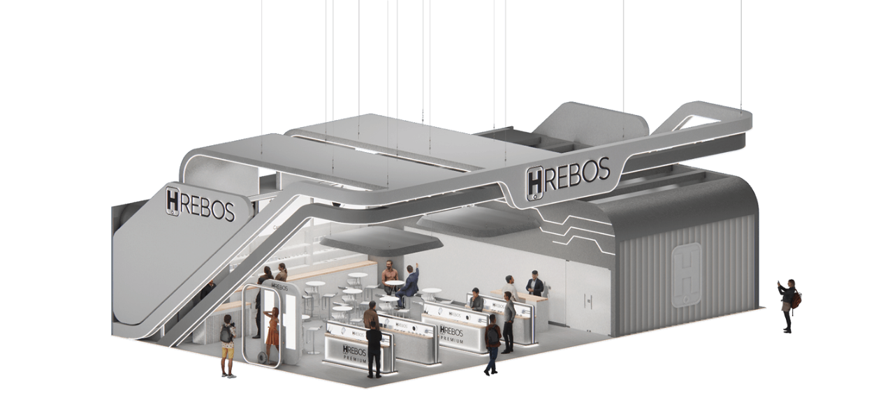 Stand corporativo premium